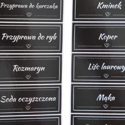 Cheap Naklejki Otto Prostokatne 42 Szt 5,2X2 Cm Przyprawniki