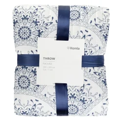 Clearance Narzuta Meknes Pikowana Z Nadrukiem 200X220 Cm Narzuty Na Łóżko