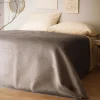 Best Sale Narzuta Zemi Welurowa Szara 200X220 Cm Narzuty Na Łóżko