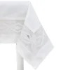 Flash Sale Obrus Halis Bialy Z Azurowym Brzegiem 130X180 Cm Obrusy