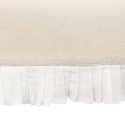 Sale Obrus Linela Z Bawelniana Falbanka 130X180 Cm Obrusy