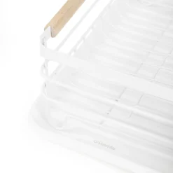 Flash Sale Ociekacz Kuchenny Plystre Bialy 42X31X13 Cm Suszarki I Ociekacze Do Naczyń