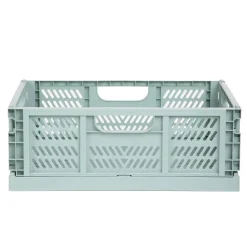 Outlet Organizer Aiden Skrzynka Zielony Duzy 29.7X40X15Cm Organizery Łazienkowe