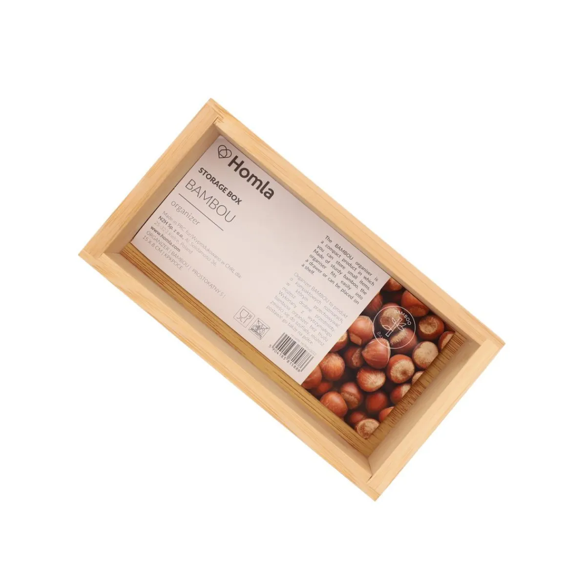 Best Organizer Bambou Kuchenny S 15X8 Cm Organizery Do Kuchni