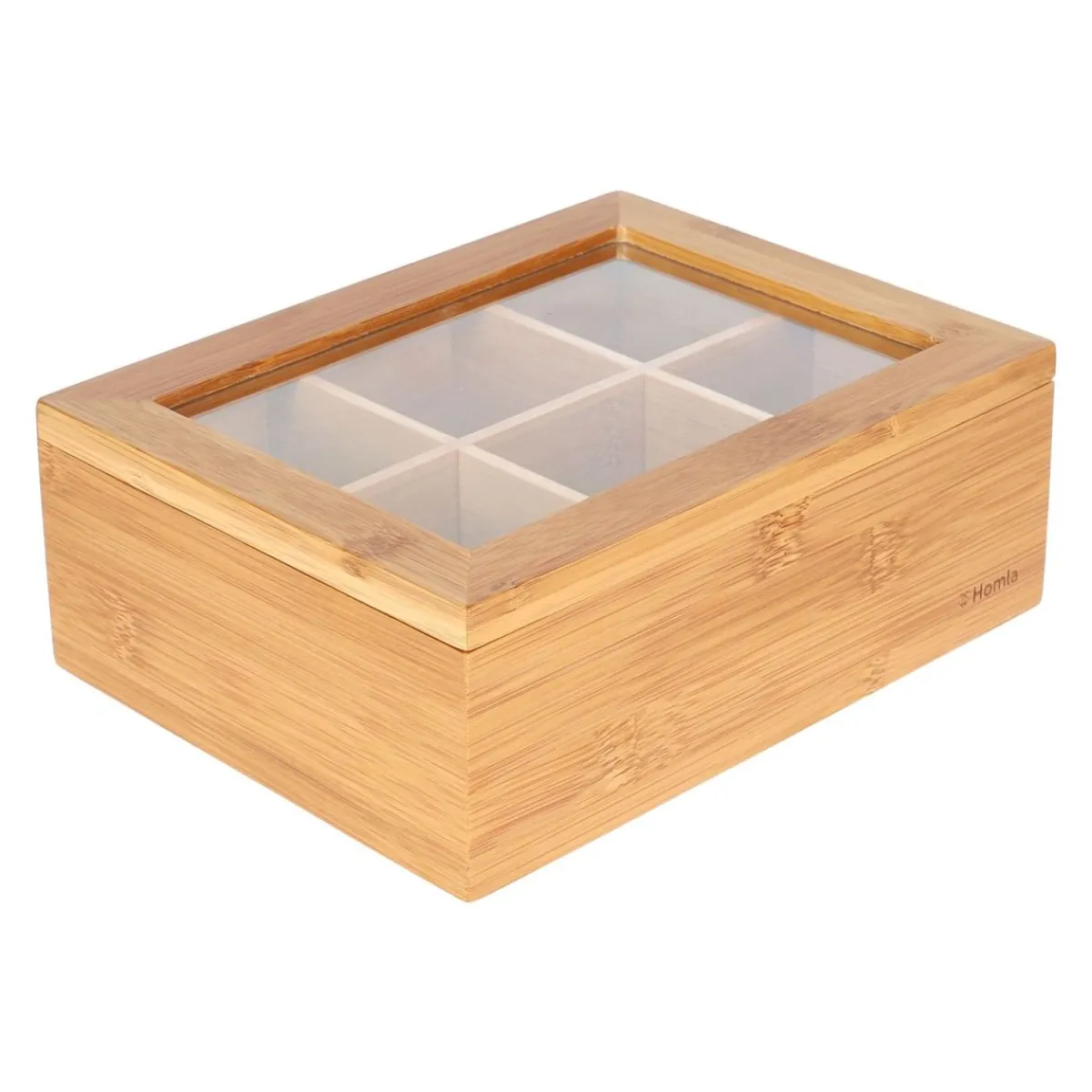 Shop Organizer Bambou Zamykany Bambusowy 21X16 Cm Organizery Łazienkowe