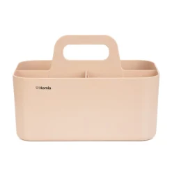 Best Organizer Delyth Plastikowy Rozowy Duzy 25X15,5X17 Cm Organizery Łazienkowe