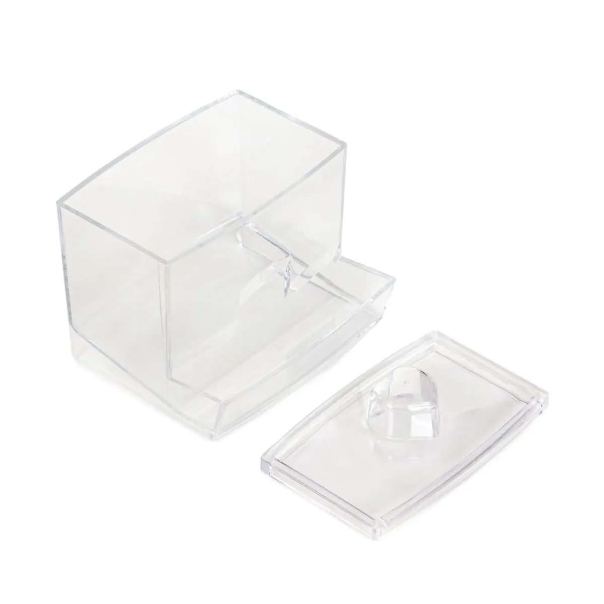 Cheap Organizer Falsa Transparentny 8,7X7X8 Cm Organizery Łazienkowe