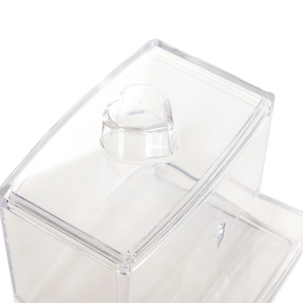 Cheap Organizer Falsa Transparentny 8,7X7X8 Cm Organizery Łazienkowe