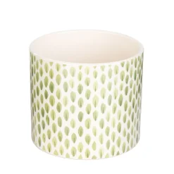 Shop Oslonka Na Doniczke Barg W Listki 13X13X11 Cm Wazony I Donice