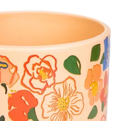 Sale Oslonka Na Doniczke Floral Aura W Kolorowe Kwiaty 13,5X13,5X12,5 Cm Wazony I Donice
