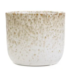 Hot Oslonka Na Doniczke Oasis Z Bezowym Wzorem 13X13X11,5 Cm Wazony I Donice