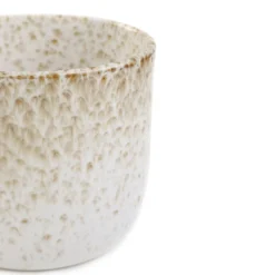 Hot Oslonka Na Doniczke Oasis Z Bezowym Wzorem 13X13X11,5 Cm Wazony I Donice