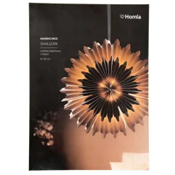 Flash Sale Ozdoba Papierowa Z Ledem Shallow Naturalna 50 Cm Pozostale Ozdoby