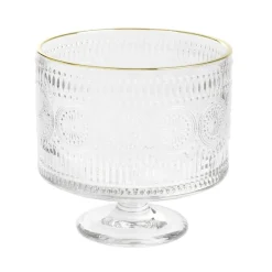Hot Patera Barrel Szklana We Wzory 20X20 Cm Patery
