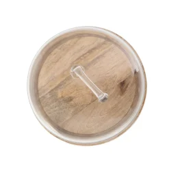 Cheap Patera Wood Colony Okragla Ze Szklanym Kloszem 25X16 Cm Patery