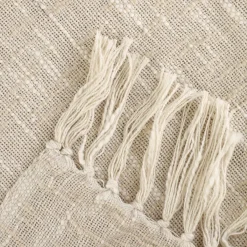 Outlet Pled Nori Bawelniany Z Bezowym Wzorem 130X170 Cm Pledy