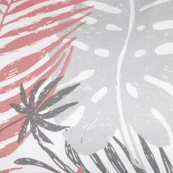 Flash Sale Pościel Botanical Z Mikrofibry W Rozowo-Szare Liscie 200X220 Cm Pościel 200X220 Cm