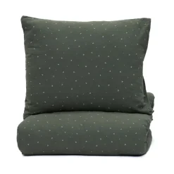 Store Pościel Cordelia Muslinowa W Listki 160X200 + 2*50X60 Cm Pościel Bawelniana