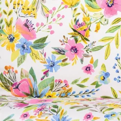 Discount Pościel Floral Z Mikrofibry W Kolorowe Kwiatki 140X200 Cm + 1*70X80 Cm Pościel 140X200 Cm