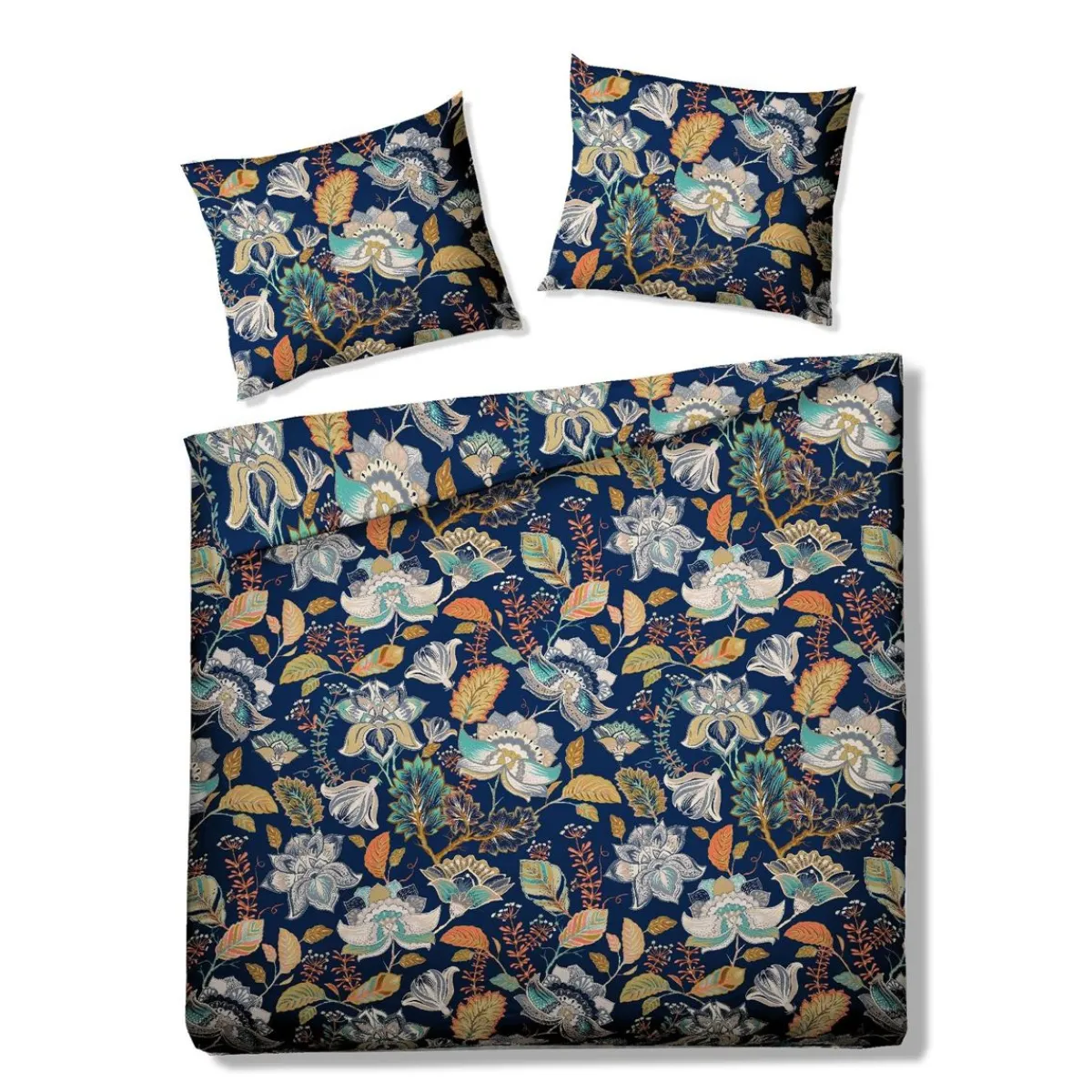 Fashion Pościel Otamo Z Mikrofibry W Liscie I Kwiaty 200X220 Cm Pościel Z Mikrofibry