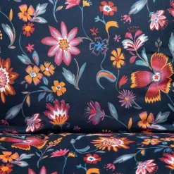 Cheap Pościel Vabel Z Mikrofibry Granatowa W Liscie I Kwiaty 140X200 Cm + 1*70X80 Cm Pościel Z Mikrofibry