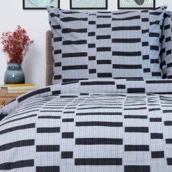 Cheap Pościel Viviette Bawelniana Szaro-Czarna 160X200 Cm Pościel 160X200 Cm