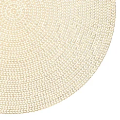 Shop Podkladka Do Jadalni Skine Zlota 38 Cm Podkładki Pod Talerze