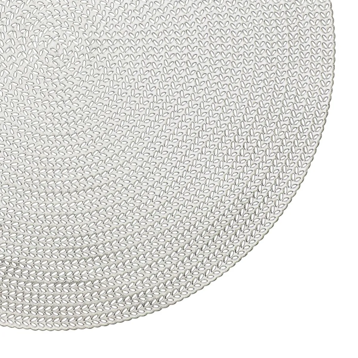 Store Podkladka Do Jadalni Skine Srebrna 38 Cm Podkładki Pod Talerze