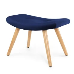 Discount PodNożek Moss Welurowy 61X41X38 Cm Podnóżki