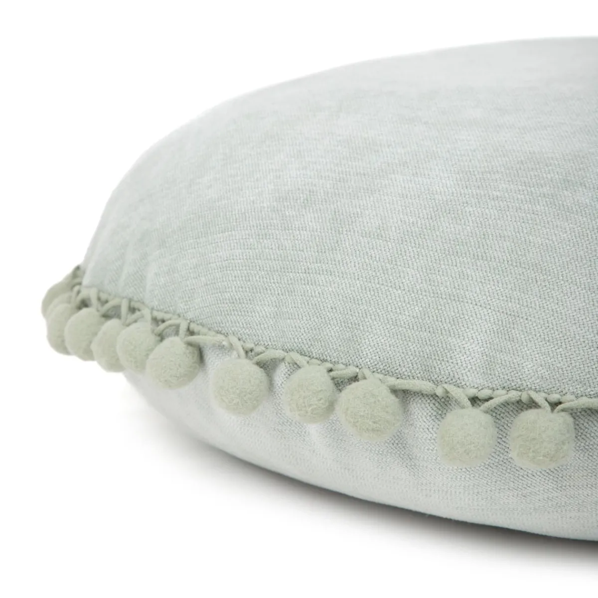 Store Poduszka Eslov Pistacjowa Okragla 40 Cm Poduszki Dekoracyjne
