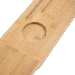 Online Polka Na Wanne Kona Drewniana Naturalna 70X16X4 Cm Polki Łazienkowe