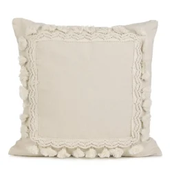 Cheap Poszewka Baho Z Chwostami Ecru 45X45 Cm Poszewki Na Poduszki