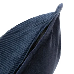 Cheap Poszewka Nantu Welwetowa Imitacja Sztruksu Niebieska 45X45+1.5 Cm Poduszki Na Krzeslo