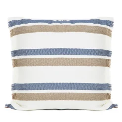 Discount Poszewka Nobres Niebieska W Paski 45X45 Cm Poduszki Na Krzeslo