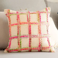 Sale Poszewka Tanis Z Kolorowymi Nitkami 45X45 Cm Poszewki Na Poduszki