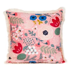 Shop Poszewka Vier W Kwiatowy Wzor Z Fredzlami 45X45 Cm Poduszki Na Krzeslo