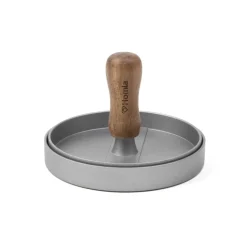 Fashion Praska Bbq Chef Do Burgerow Z Akacjowa Raczka 12X9Cm Przybory Kuchenne