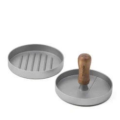 Fashion Praska Bbq Chef Do Burgerow Z Akacjowa Raczka 12X9Cm Przybory Kuchenne