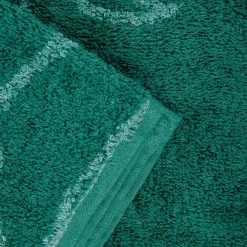 New Ręcznik Wilday Ciemnozielony W Liscie 70X130Cm Ręczniki 70X130
