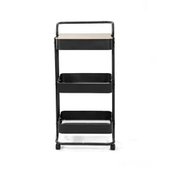 Shop Regal Na Kolkach Hylla Metalowy 90X43X42Cm Regały