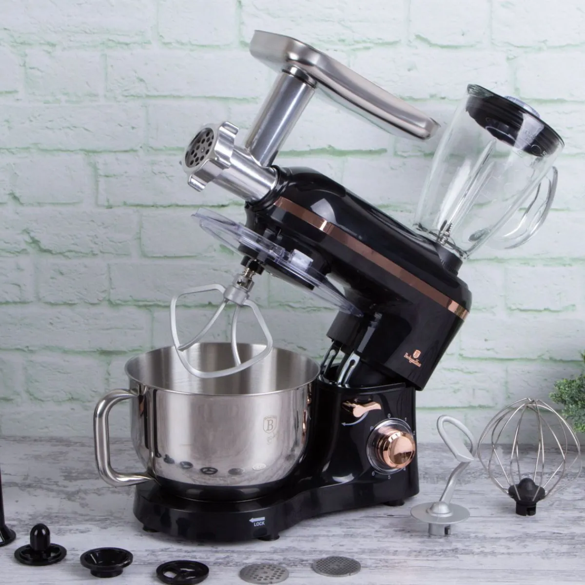 Discount Robot Kuchenny Black Rose/Monaco Wielofunkcyjny 1400 W Sprzęt Agd
