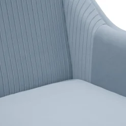 Clearance Sofa Avant Sofa 2-Osobowa, Welurowa Szara 127X82X81.5 Cm Sofy
