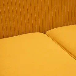 Online Sofa Avant Sofa 2-Osobowa, Welurowa Musztardowa 127X82X81.5 Cm Sofy