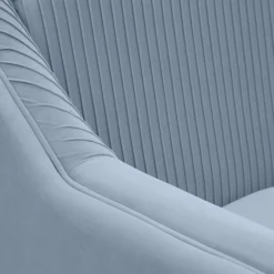 Clearance Sofa Avant Sofa 2-Osobowa, Welurowa Szara 127X82X81.5 Cm Sofy