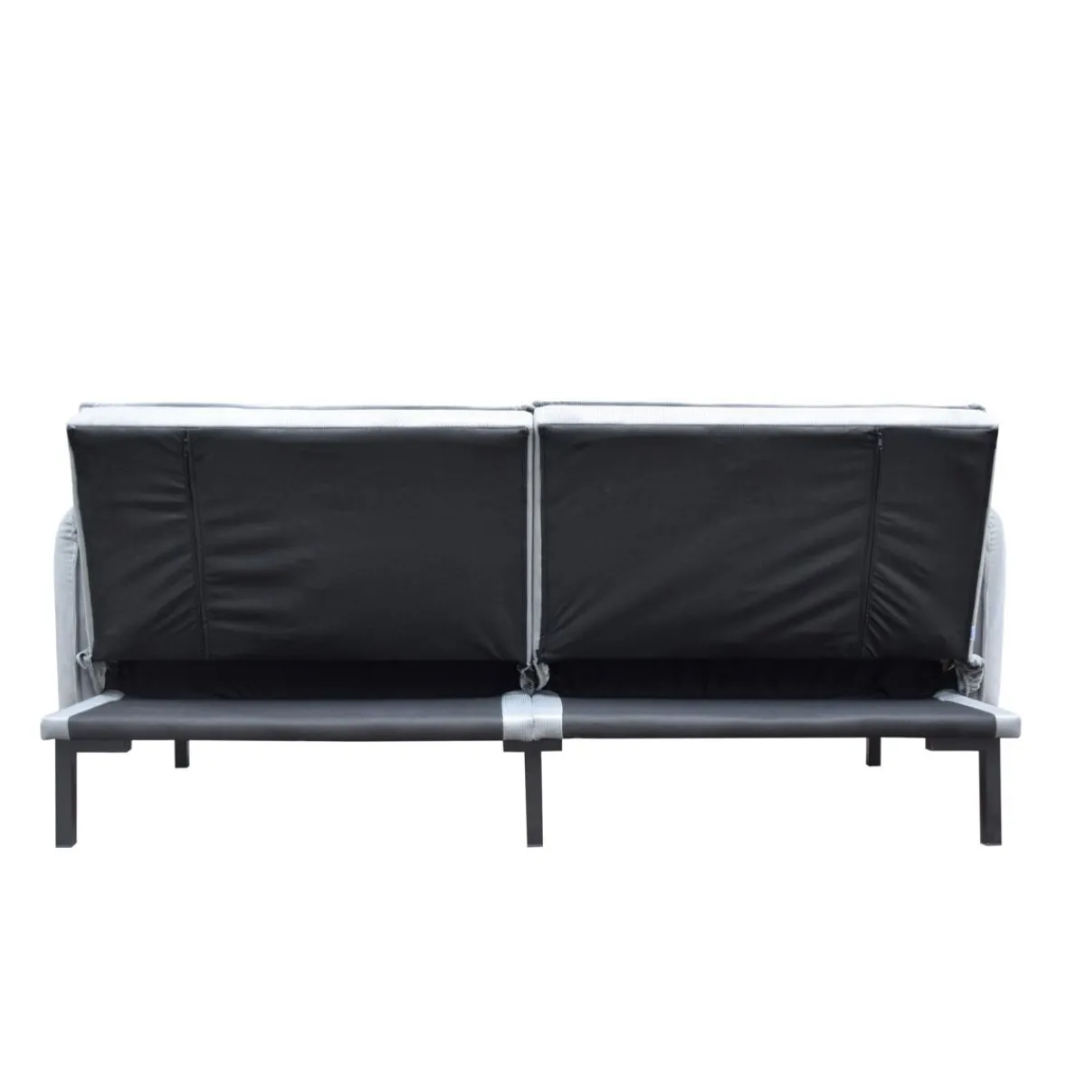 Online Sofa Canto 3-Osobowa, Z Funkcja Spania, Welurowa Szara 199X90X85 Cm Sofy
