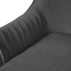 Store Sofa Ella W Tkaninie Ciemnoszara 122X70X84 Cm Sofy