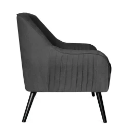 Store Sofa Ella W Tkaninie Ciemnoszara 122X70X84 Cm Sofy