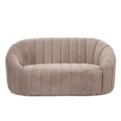 Cheap Sofa Nottuna Sofa 2-Osobowa Welurowa 127X82X81.5 Cm Sofy