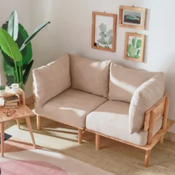 Clearance Sofa Seri Modulowa Bezowa 74X86X86 Cm Sofy