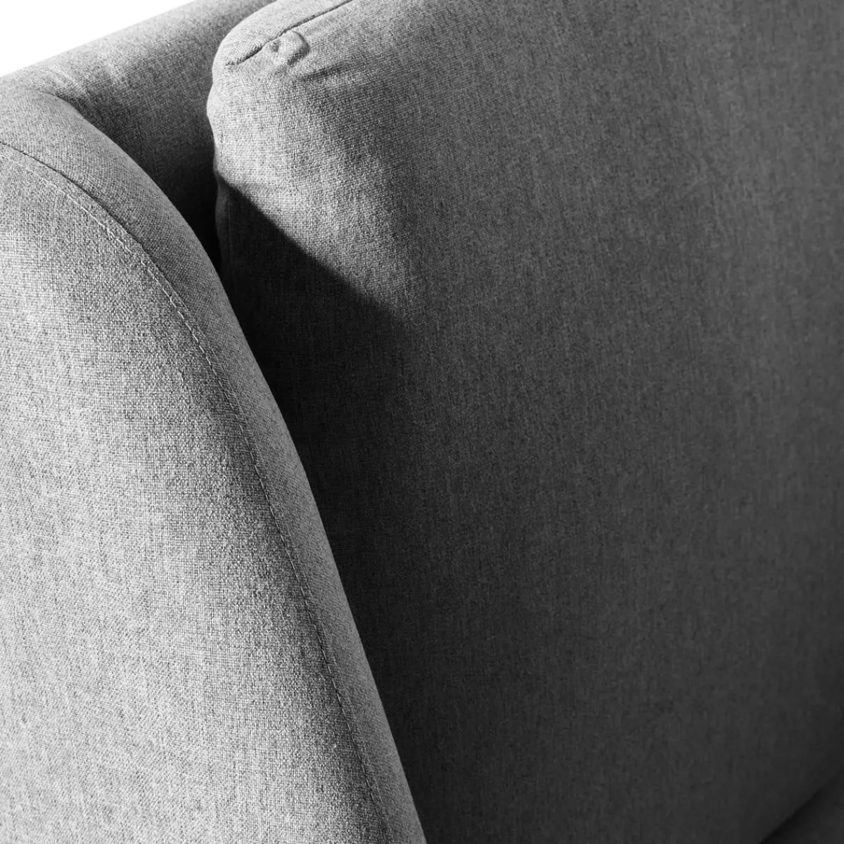 Shop Sofa Sophie W Tkaninie Jasnoszara 130X75X93 Cm Sofy